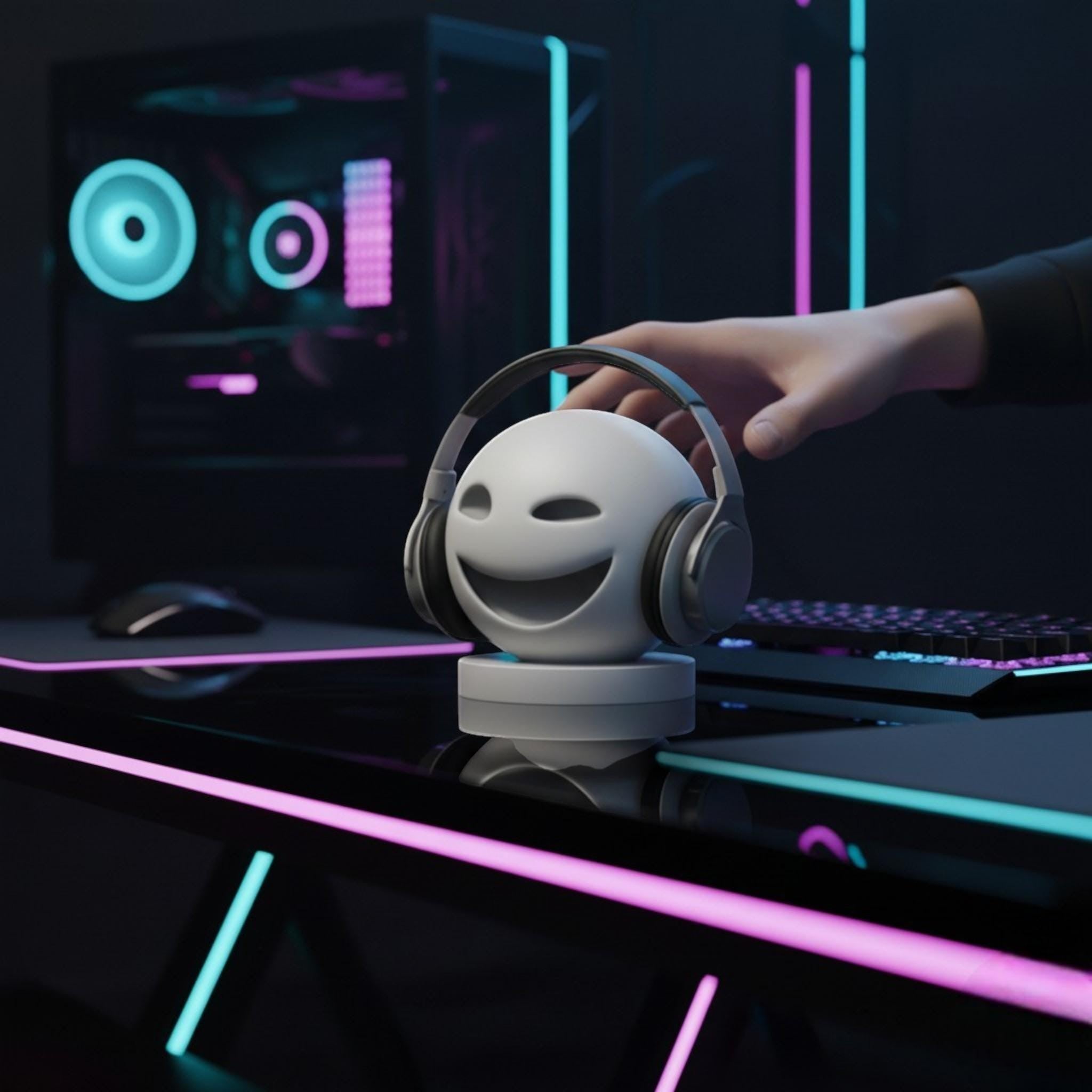 {{ product.title }} – 3D Printed Headphone Stand