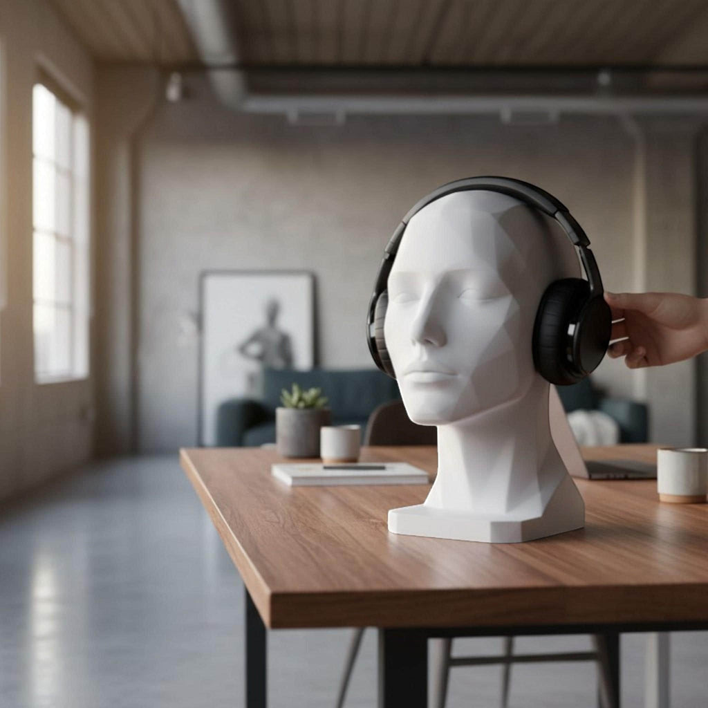 {{ product.title }} – 3D Printed Headphone Stand