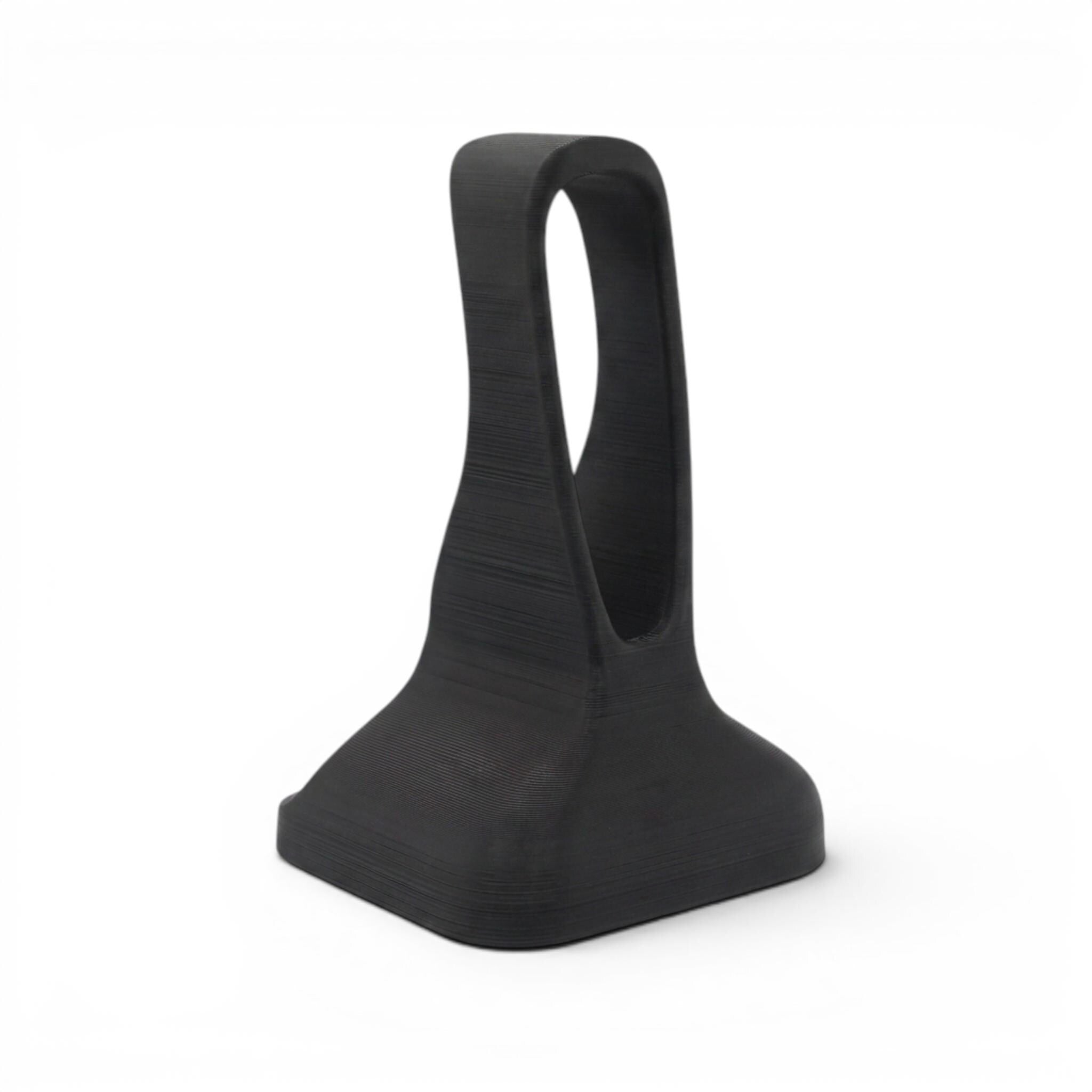 Headphone Stand with Earbud Tray – 3D Printed Minimalist Organizer – 3D printed headphone stand detail 10